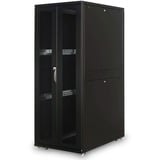 Digitus DN-19 SRV-42U-8/12B stativ Fritstående reol Sort, IT kabinet Sort, Fritstående reol, 42U, 1000 kg, Sort