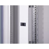 Digitus Netværksskab Unique Serie - 800x800 mm (BxD), IT kabinet Lys grå