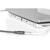 Digitus USB 2.0 forlængerledning, USB-C stik > USB-C hunstik Sort