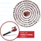 EINHELL 4326649, Løvblæser Rød/Sort