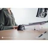 Evoluent Evoluent D Medium Wireless mus Kontor Højre hånd RF trådløst Laser 3200 dpi Sort/Sølv, Højre hånd, Vertikal design, Laser, RF trådløst, 3200 dpi, Sort