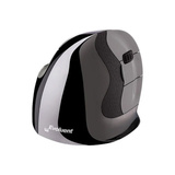 Evoluent VerticalMouse D Wireless, Mus Sort/Sølv