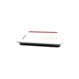 FRITZ! FRITZ!Box 7530 AX, Router Box 7530 AX, Wi-Fi 6 (802.11ax), Dual-band (2,4 GHz / 5 GHz), Ethernet LAN, ADSL, Grå, Rød, Hvid, Bordplade router