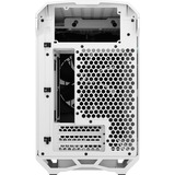 Fractal Design Torrent Nano Micro Tower Hvid, Towerkabinet Hvid, Micro Tower, PC, Hvid, Micro-ITX, Stål, Hærdet glas, 16,5 cm