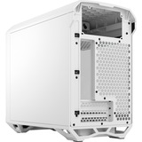 Fractal Design Torrent Nano Micro Tower Hvid, Towerkabinet Hvid, Micro Tower, PC, Hvid, Micro-ITX, Stål, Hærdet glas, 16,5 cm