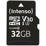 Intenso 3433480 hukommelseskort 32 GB MicroSDHC UHS-I Klasse 10 32 GB, MicroSDHC, Klasse 10, UHS-I, 100 MB/s, 45 MB/s