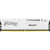Kingston FURY DIMM 16 GB DDR5-6000, Hukommelse Hvid