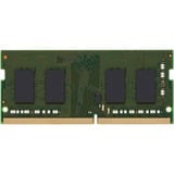 Kingston KCP432SS8/8 hukommelsesmodul 8 GB 1 x 8 GB DDR4 Grøn, 8 GB, 1 x 8 GB, DDR4, 260-pin SO-DIMM