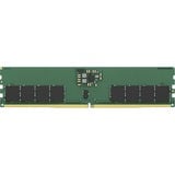 Kingston ValueRAM hukommelsesmodul 32 GB 1 x 32 GB DDR5 6400 MT/s Grøn, 32 GB, 1 x 32 GB, DDR5, 288-pin DIMM