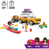 LEGO Friends Bil til venskabs-roadtrip, Bygge legetøj Byggesæt, 6 År, Plast, 220 stk, 338 g