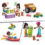 LEGO Friends Bil til venskabs-roadtrip, Bygge legetøj Byggesæt, 6 År, Plast, 220 stk, 338 g