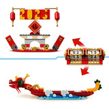 LEGO Iconic Kinesisk kalender, Bygge legetøj Byggesæt, 10 År, Plast, 345 stk, 444 g