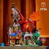 LEGO Ideas Dungeons & Dragons: Den røde drages fortælling, Bygge legetøj Byggesæt, 18 År, Plast, 3745 stk, 5,05 kg
