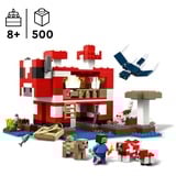 LEGO Mooshroom-huset Byggeklodser, Bygge legetøj Byggesæt, 8 År, Plast, 500 stk, 835 g