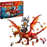 LEGO NINJAGO Bevægelses-kildedragen, Bygge legetøj Byggesæt, 12 År, Plast, 1716 stk, 2,22 kg