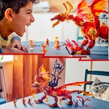 LEGO NINJAGO Bevægelses-kildedragen, Bygge legetøj Byggesæt, 12 År, Plast, 1716 stk, 2,22 kg