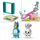 LEGO Sjov på legepladsen med Bluey og Chloe, Bygge legetøj Byggesæt, 4 År, Plast, 104 stk, 322 g