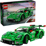 LEGO Technic Porsche 911 GT3 R REXY AO Racing racerbilen, Bygge legetøj 