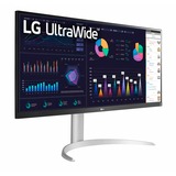 LG 34WQ500, LED-skærm Sort