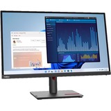 Lenovo ThinkVision T27p-30 computerskærm 68,6 cm (27") 3840 x 2160 pixel 4K Ultra HD LED Sort, LED-skærm Sort, 68,6 cm (27"), 3840 x 2160 pixel, 4K Ultra HD, LED, 6 ms, Sort
