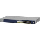 Netgear GS728TP Administreret L2/L3/L4 Gigabit Ethernet (10/100/1000) Strøm over Ethernet (PoE) Grå, Switch grå, Administreret, L2/L3/L4, Gigabit Ethernet (10/100/1000), Strøm over Ethernet (PoE), Stativ-montering