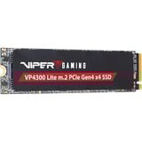 Patriot VP4300 Lite 1 TB, Solid state-drev Sort