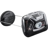 Petzl Zipka Sort Hovedbånd lommelygte, LED lys Sort, Hovedbånd lommelygte, Sort, Knapper, IPX4, CE, 250 lm