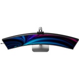 Philips 49B2U6903CH/00 computerskærm 124 cm (48.8") 5120 x 1440 pixel Dual QHD LCD Grå, LED-skærm mørk grå/Sølv, 124 cm (48.8"), 5120 x 1440 pixel, Dual QHD, LCD, 4 ms, Grå