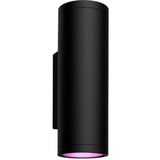 Philips Hue Hue White & Color Ambiance Impress Udendørs Væglampe (Lavvolt), LED lys Sort