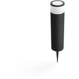 Philips Hue White & Color Ambiance sokkel lampe Calla til udendørs brug, LED lys Sort