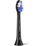 Philips Sonicare S2 Sensitive HX6054/88, 4 stk., Børstehoved Sort