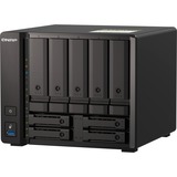 QNAP TS-H973AX NAS Tower Ethernet LAN Sort V1500B Sort, NAS, Tower, AMD Ryzen, V1500B, Sort