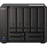 QNAP TS-H973AX NAS Tower Ryzen Embedded V1500B 32 GB DDR4 0 TB QuTS hero Sort Sort, NAS, Tower, Ryzen Embedded, V1500B, 32 GB, DDR4