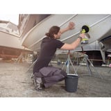 Ryobi ONE+ Akku-Reinigungsbürste R18CPS-0, Ø 15cm, 18Volt, Rensebørste Grøn/Sort