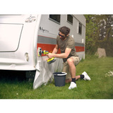 Ryobi ONE+ Akku-Reinigungsbürste R18CPS-0, Ø 15cm, 18Volt, Rensebørste Grøn/Sort