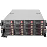 SilverStone SST-RM43-324-RS, Rack server kabinet Sort/Rød