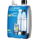 SodaStream 1741200490 tilbehør til karbonering Karboniserende flaske, Drikkedunk gennemsigtig/Sort
