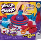 Spin Master Kinetic Sand Sandisfying Set, sand til leg Kinetic Sand Sandisfying Set, Children's kinetic sand, 3 År, Flerfarvet