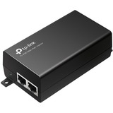 TP-Link Omada POE160S PoE adapter Gigabit Ethernet Sort, Gigabit Ethernet, 10,100,1000 Mbit/s, 10/100/1000, IEEE 802.3ab, IEEE 802.3af, IEEE 802.3at, IEEE 802.3i, IEEE 802.3u, Cat3, Cat4, Cat5, Cat5e, Sort
