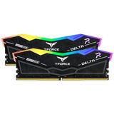 Team Group DELTA RGB DDR5 hukommelsesmodul 32 GB 2 x 16 GB 6000 Mhz Fejlkorrigerende kode Sort, 32 GB, 2 x 16 GB, DDR5, 6000 Mhz, 288-pin DIMM