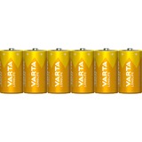 Varta 4114 Engangsbatteri C Alkaline Engangsbatteri, C, Alkaline, 1,5 V, 6 stk, Blå, Gul