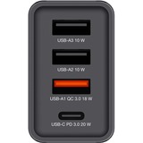 Verbatim 49700 oplader til mobil enhed Universel Sort Vekselstrøm Hurtig opladning Indendørs Sort, Indendørs, Vekselstrøm, Sort