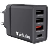 Verbatim CHR-30EU1, 49700, Oplader Sort