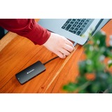Verbatim CMH-05 USB Type-C 5000 Mbit/s Sølv, Docking station grå, USB Type-C, HDMI, RJ-45, USB 3.2 Gen 1 (3.1 Gen 1) Type-C, USB Type-C, 5000 Mbit/s, 60 Hz, Sølv, Acrylonitrilbutadienstyren, Aluminium