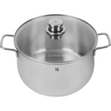 WMF 07.3003.6040 suppegryde 6,5 L Rustfrit stål, Grydesæt rustfrit stål, 6,5 L, Rustfrit stål, Rustfrit stål, Gas, Induktion, Rustfrit stål, Rustfrit stål