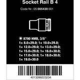 Wera 05005430001, B 4 Zyklop, Topnøgle Sort/Grøn