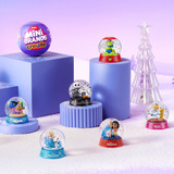 ZURU Mini Brands - Create Disney Snowglobe, Klippe og klistre Mini Brands Mini Snow Globe Disney Capsule Series 1, 3 År, Disney, Flerfarvet
