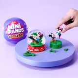 ZURU Mini Brands - Create Disney Snowglobe, Klippe og klistre Mini Brands Mini Snow Globe Disney Capsule Series 1, 3 År, Disney, Flerfarvet