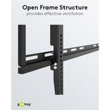 goobay TV-vægbeslag Basic FIXED (XL), Wall Mount Sort