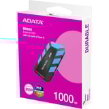 ADATA Ekstern SSD SD820 1 TB, Solid state-drev Sort/Blå